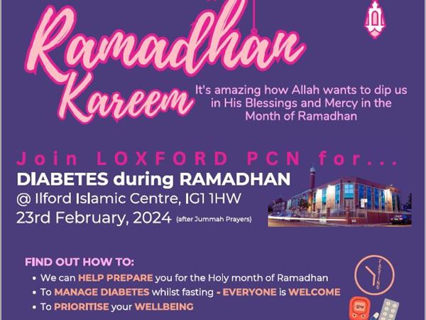 Diabetes during Ramadhan 2024